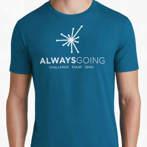 Blue Always Going Unisex T-Shirt
