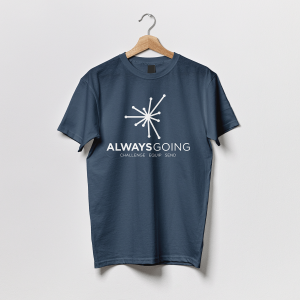 Blue Always Going Unisex T-Shirt