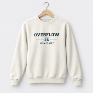 Overflow University Crewneck Sweatshirt
